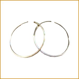 Boucles d'oreilles en argent