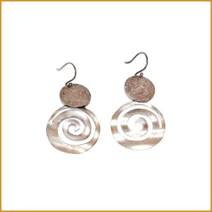 Boucles d’oreilles motif andin
