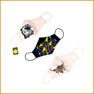 Masques avec double couverture en coton