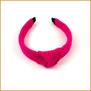 Bandeau en laine d'alpaga et coton