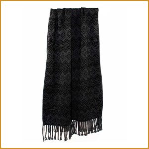 Echarpe unisex en laine d’alpaga