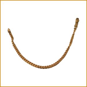 Bracelet en acier et en or unisex