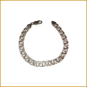 Bracelet en argent unisex